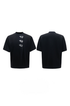 Asymmetric Embroidered T-Shirt