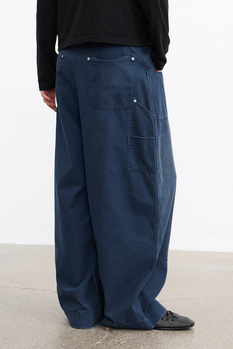 Riveted Distressed Carpenter Pants