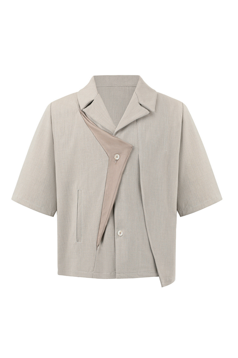 Convertible Wool Shirt