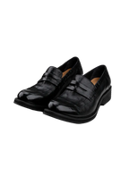 Pointed Leather Loafer Shoes