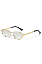 Elegant Printed Temple Sunglasses