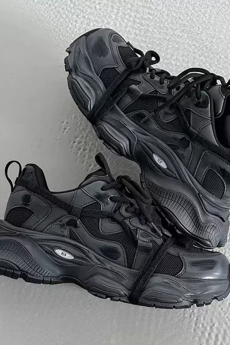 Vintage Chunky Lace-Up Dad Sneakers - EU Only