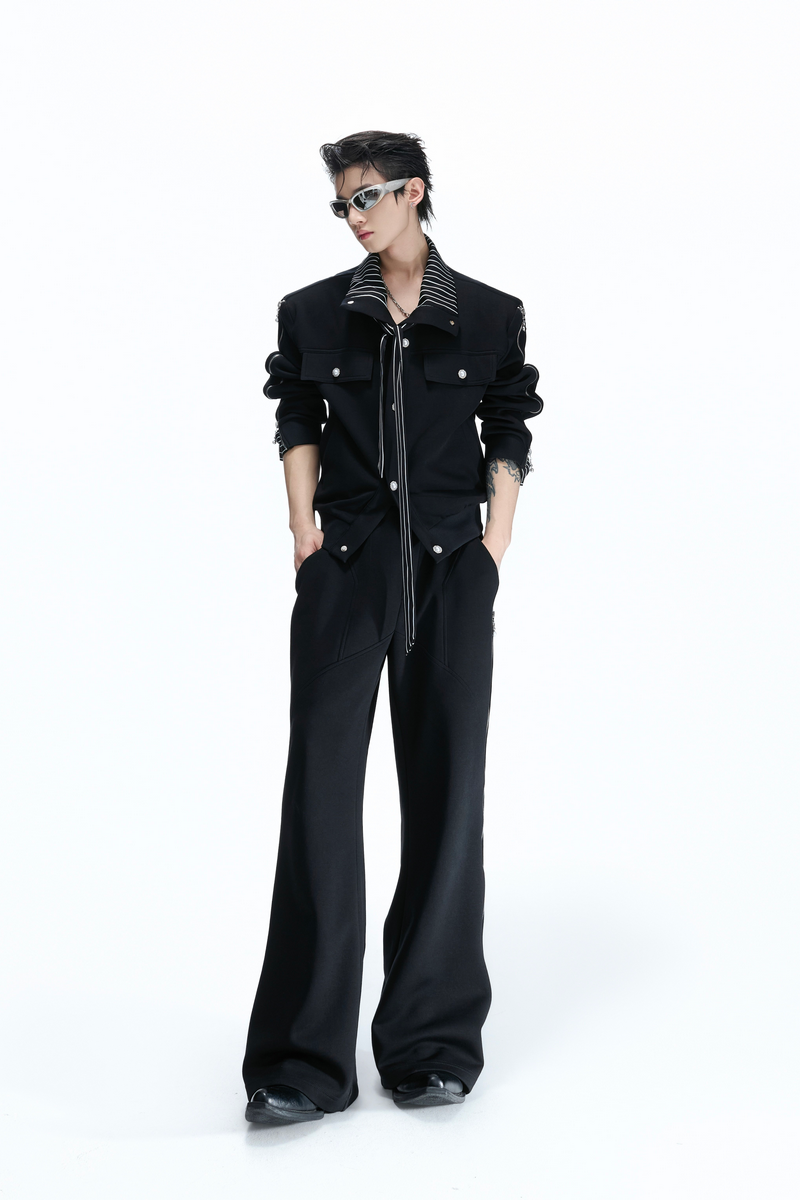 Layered Flare Tracksuit Separates