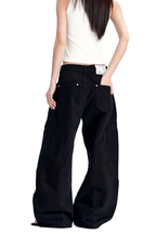 Star Embroidered Cargo Pants