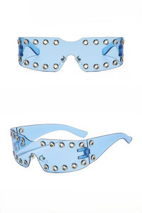 Blue Frame With Blue Accents