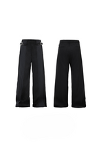 Striped Wide Leg Trousers