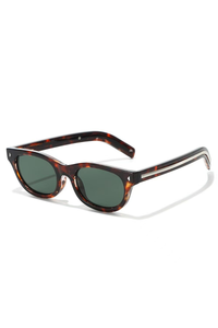 Leopard Print Frame Dark Green Film