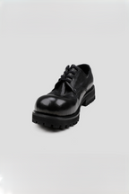 Platform Horsehide Derby Shoes