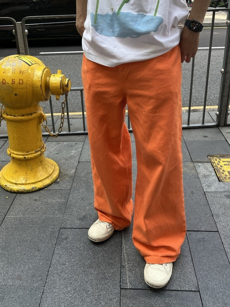 Colorful Wide Jeans