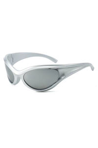 Silver Frame With White Mercury Foil