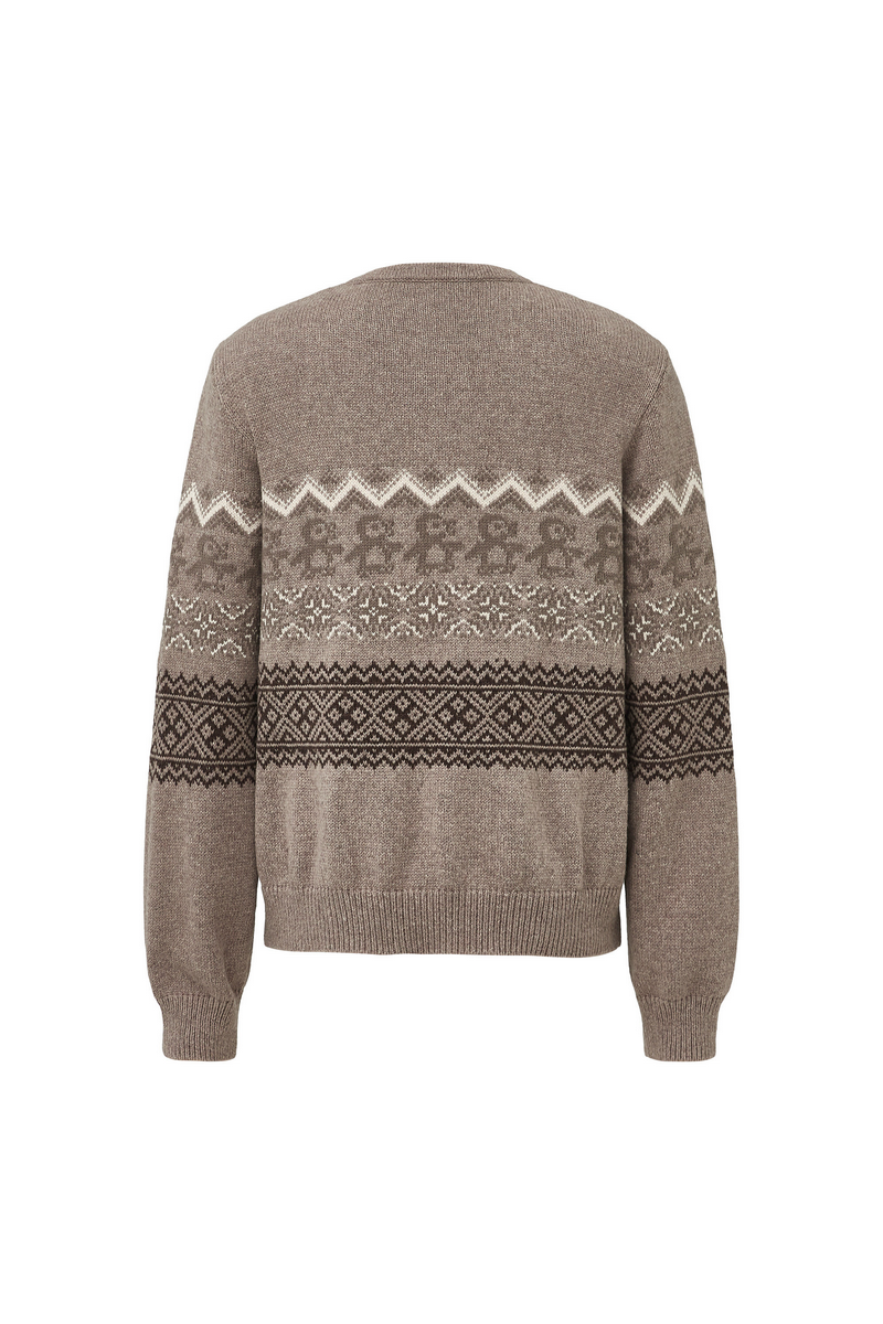 Fair Isle Knit Sweater