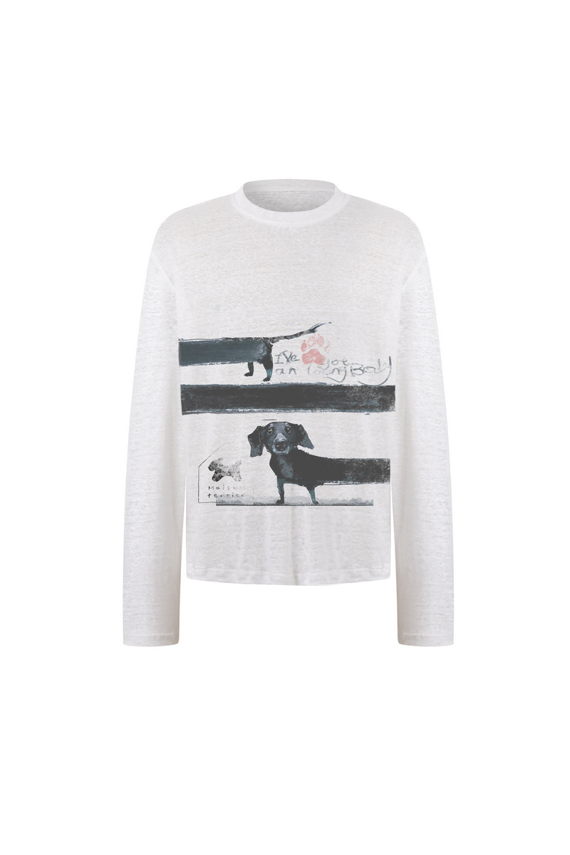 Dachshund Linen Sun Shirt