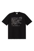 Distressed Letter Graphic Tee