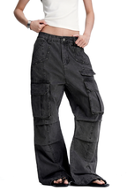Vintage Rivet Cargo Pants