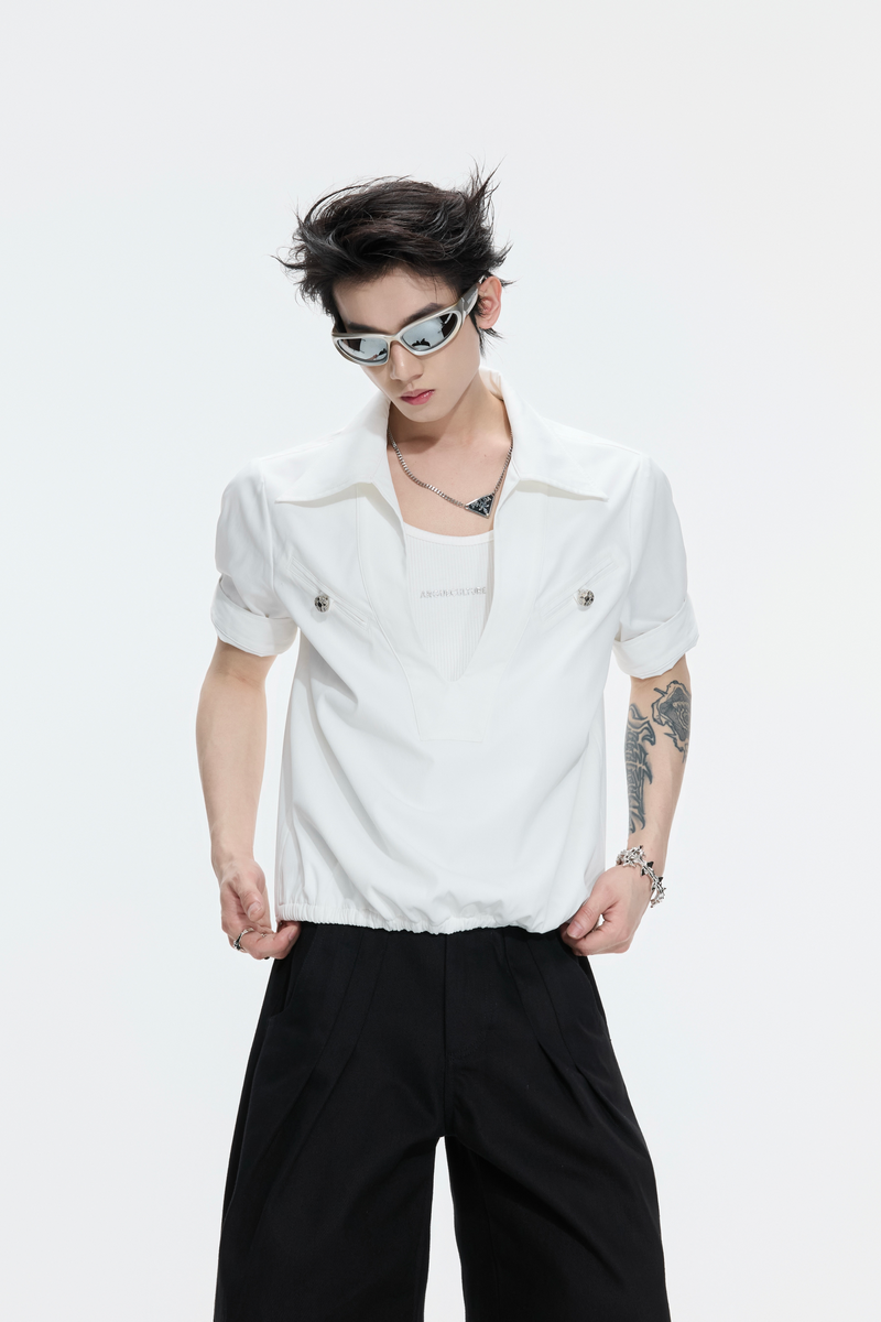 Layered Utility Shirt