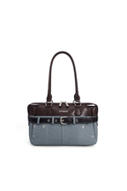 Retro Colorblock Bowling Bag