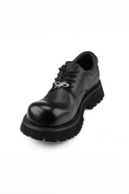 Chunky Leather Derby Shoes