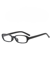 Black Frame White Lens