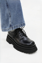 Chunky Platform Derby Shoes
