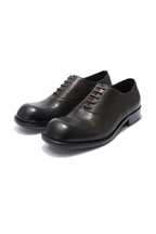 Washed Leather Derby Shoes