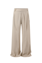 Pleated Linen Trousers