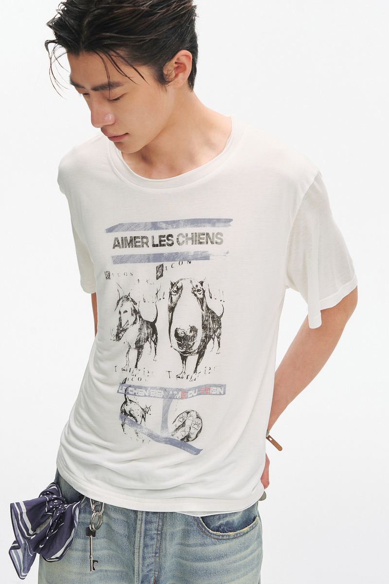 Layered Dog T-Shirt