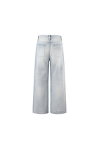 Washed Straight Jeans