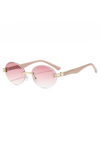 Gold Frame Double Pink Sheet