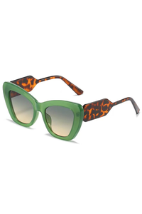 Green Frame With Green & Yellow Stripes