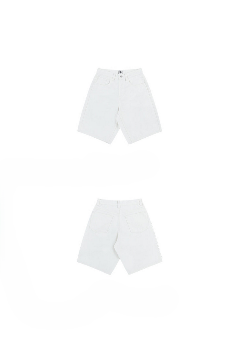 Relaxed Denim Shorts