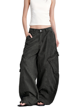 Oversized Pocket Cargo Pants