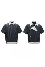 Embroidered Striped Shirt