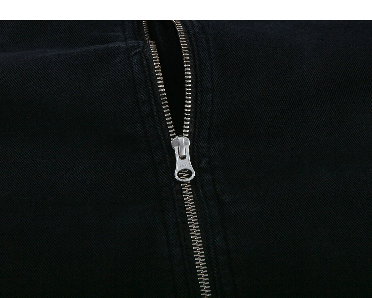 YKK metal zipper detail