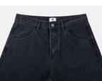 Dark Grey denim waistband and front pockets