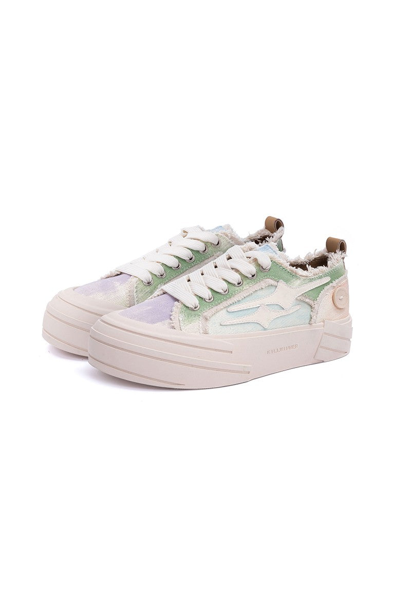 Clouds Canvas Sneakers