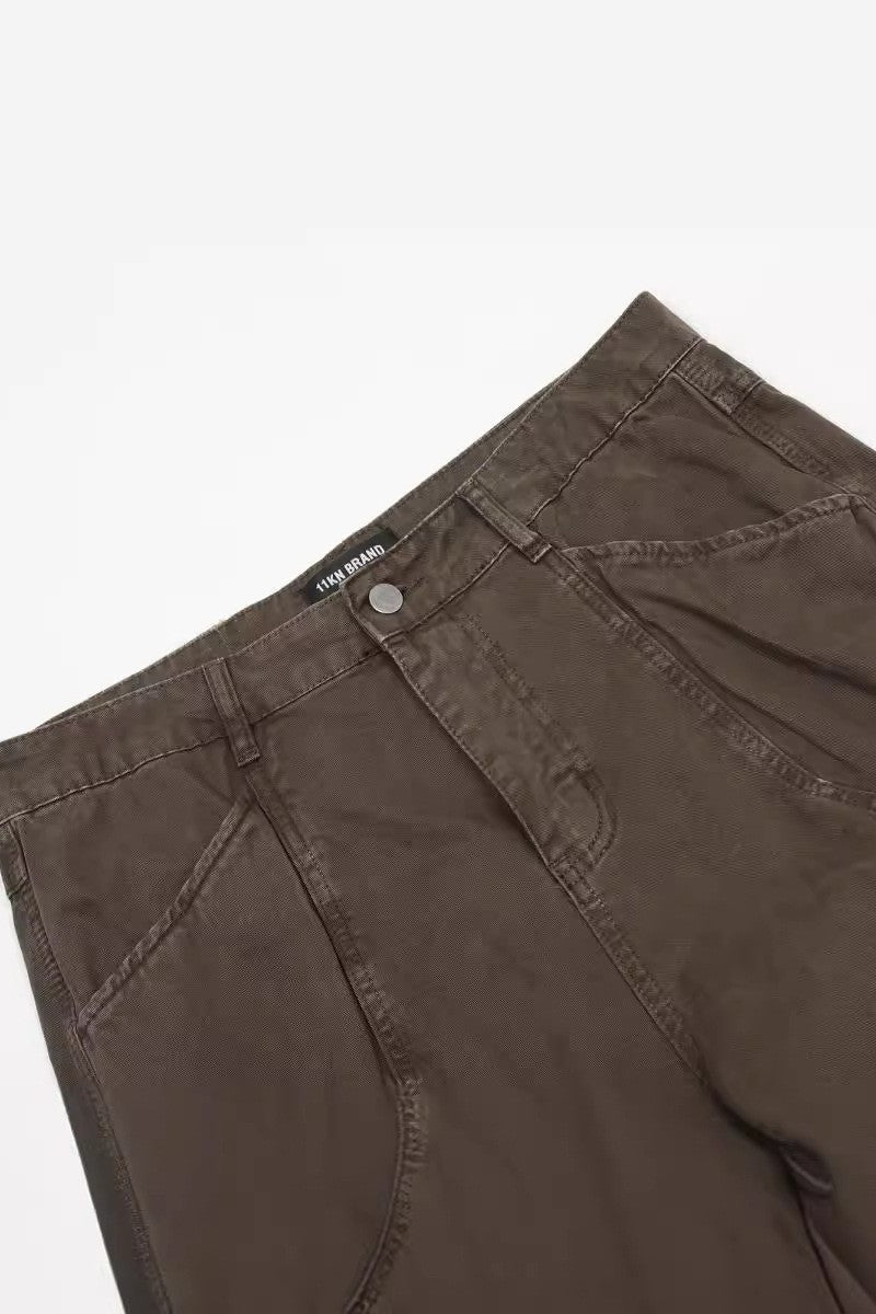 Relaxed Wide Straight Jeans