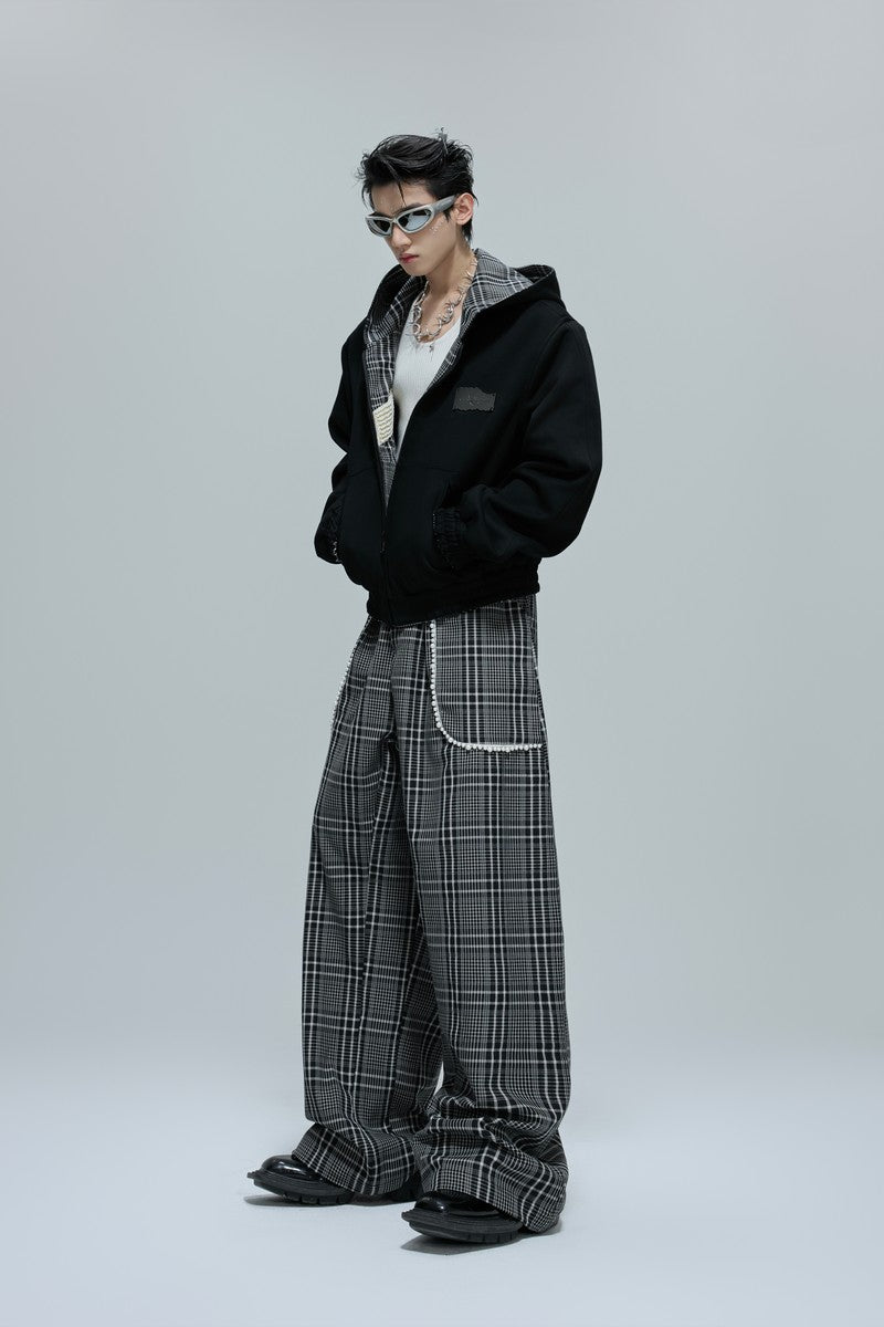 Reversible Houndstooth Pearl Jacket