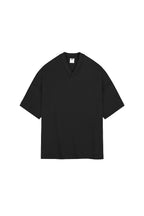 Oversized Heavy Cotton V-Neck Tee