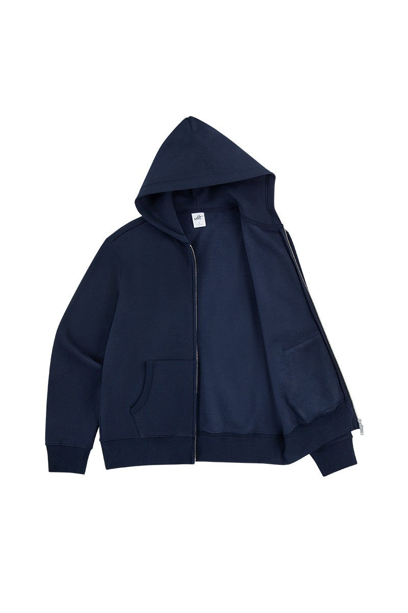 Thermal Fleece Zip Hoodie