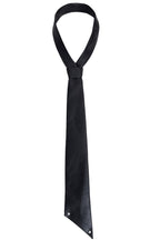 Cracked Leather Tie