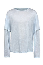Layered Slub Long Sleeve