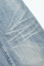 Washed Spine Detail Jeans