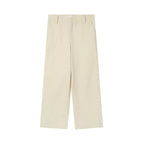 Cotton Straight Trousers