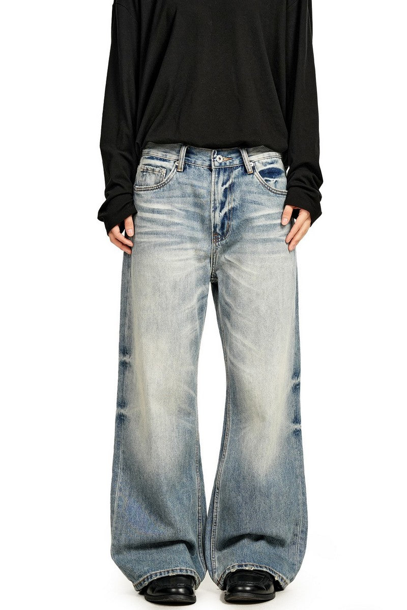 Whisker Wash Jeans