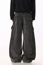 Vintage Curved Cargo Pants