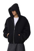 Heavy Zip-Up Hoodie