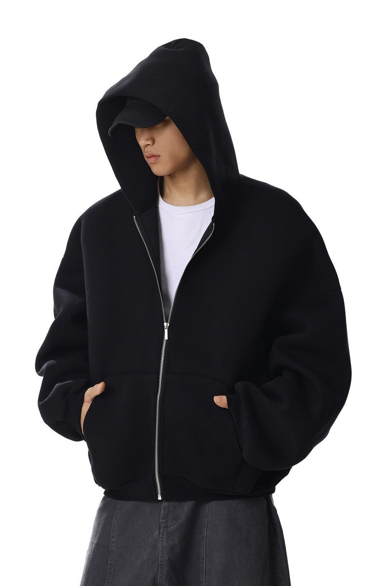 Heavy Zip-Up Hoodie