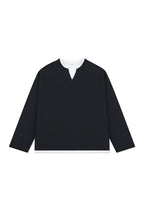 Waffle Layered Henley Long Sleeve - EU Only