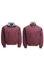 Washed Canvas Fleece Jacket