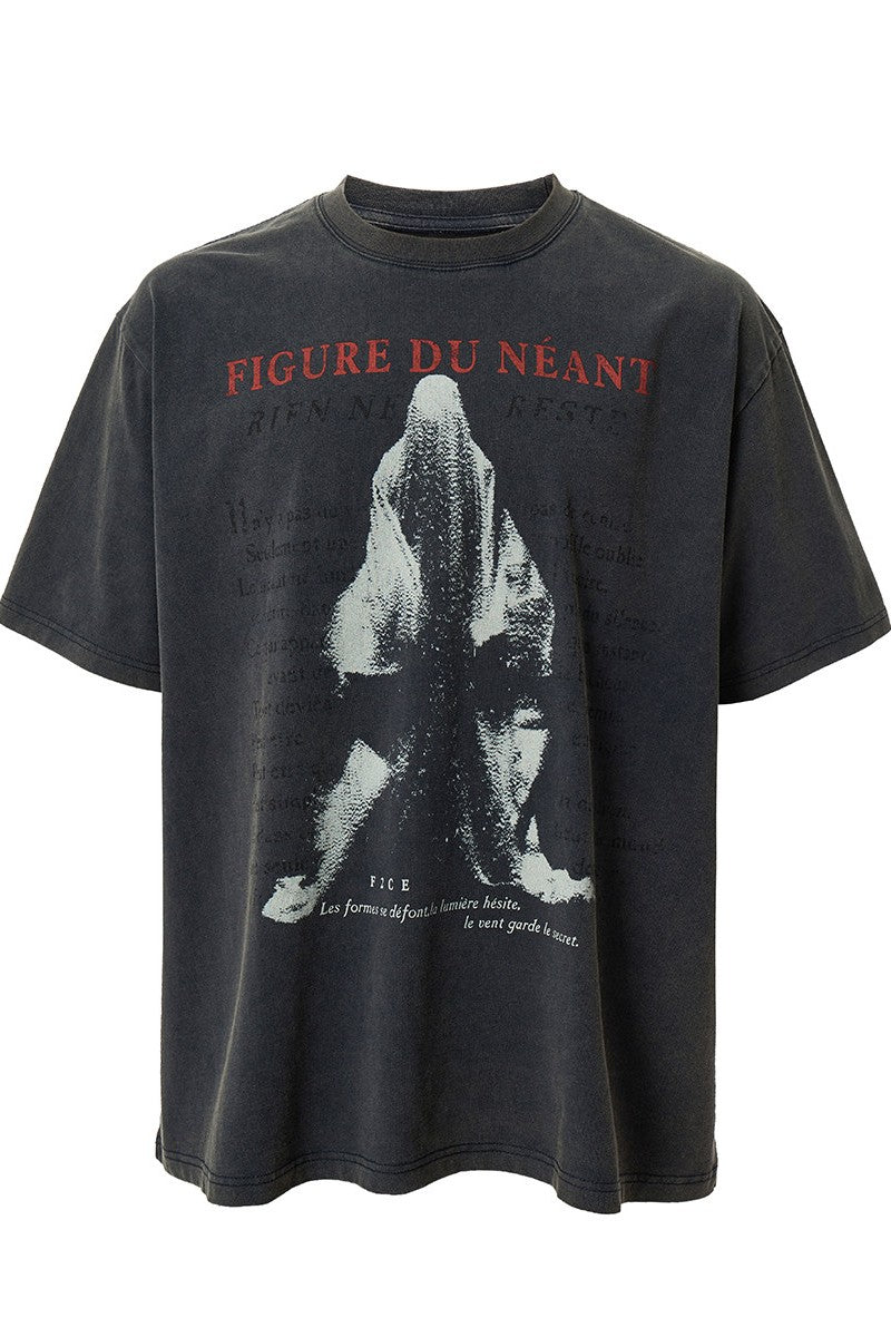 Vintage Washed Graphic T Shirt